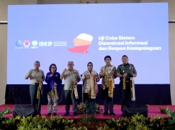 BNPB Gelar Ujicoba Sistem Diseminasi Informasi dan Respon Kesiapsiagaan di Provinsi NTB